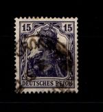 Deutsches Reich 101a gestempelt Typenprüfung #GP886