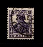 Deutsches Reich 101a gestempelt Typenprüfung #GP889