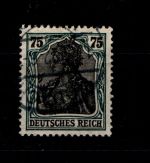 Deutsches Reich 104a gestempelt Typenprüfung #GP976