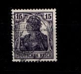 Deutsches Reich 101 a gestempelt gepr. Infla #GR082