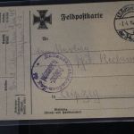 Feldpostkarte Stempel "Ballonabwehrkanonen-Zug 46" #BC061