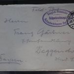 Feldpostbrief „Königlich Preussischer Ballonabwehrkanonen-Zug Nr. 117“ #BC043