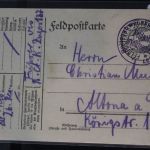 Feldpostkarte Stempel „Ballonabwehrkanonen-Zug 137“ #BC048