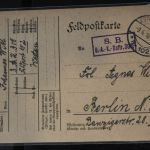 Feldpostkarte Stempel "S.B. B.-A.-K.-Battr. 308“ #BC040