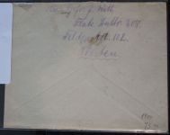 Feldpostbrief Stempel "Königlich-Preuss. Stabsoffizir ABT v. Strantz" #BC038