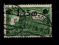 Deutsches Reich 116 TypI gestempelt gepr. Infla #GR316