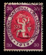 Deutsches Reich 110 c gestempelt gepr. Infla #GR458