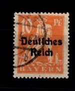 Deutsches Reich 120 gestempelt geprüft Infla #GR485