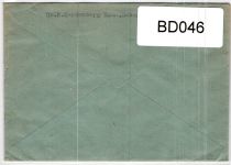 BRD 140 auf Brief als Einzelfrankatur portogerecht #BD046