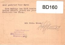 Berlin P25 als Ganzsache mit Braunschweigstempel #BD160