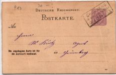 Deutsches Reich P 2 als Ganzsache #BD178