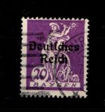 Deutsches Reich 122 PF I gestempelt geprüft Infla #GV310