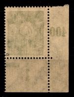 Deutsches Reich 244a postfrisch vom Eckrand unten links, Typenprüfung #GX445