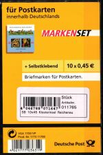 BRD Bund MH 71 II SB db postfrisch Geblisterte MH mit Aufkleber C #HB673