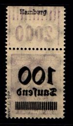 Deutsches Reich 289b OPD H b WOR postfrisch 1/11/1, geprüft Winkler BPP #HA726