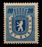 SBZ 6 A waz postfrisch Typenprüfung #HI271