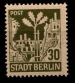 SBZ 7 A wbz postfrisch Typenprüfung #HI335