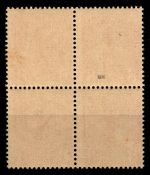 SBZ 3 A ux postfrisch Typenprüfung, 4er Block #HI185