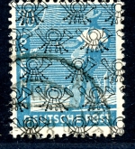 Alliierte Besetzung 43 II d gestempelt Arge geprüft #JS599