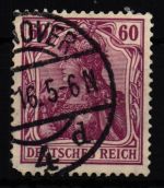 Deutsches Reich 92 Ia gestempelt tief geprüft Jäschke BPP, aber Mängel #HI620