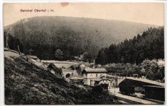 AK Oberhof i. Thür. Bahnhof ungebraucht #PM167