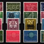 BRD Bund Jahrgang 1960 mit 326-345 gestempelt #BRD-O-1960