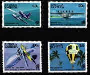 Antigua Barbuda 737-740 postfrisch Flugzeuge #GY269
