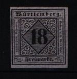 Württemberg 5 I mit Falz mit Fotoattest Heinrich BPP #GL913