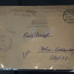 Feldpostbrief Stempel "Ballon-Kanonenzug 75" #BC037