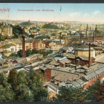 AK Elberfeld, Wuppertal Totalansicht vom Kiesberg 1923 gebraucht #HD276