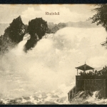 AK Schaffhausen, Schweiz Rheinfall 1910 gebraucht #HD282