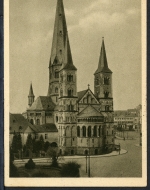 AK Bonn Münsterkirche 1937 gebraucht #HD285