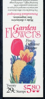 USA Markenheftchen 162 postfrisch Blumen, Blüten #IF359
