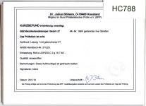 SBZ 3x 166V gestempelt mit Kurzbefund Böheim BPP #HC788