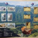 China Volksrepublik Holyland of Mount Jiuhua postfrisch mit Goldmarken #HC877