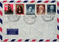 Berlin 87 u.a. auf Brief ungelaufen, Deutsche Industrie-Messe #HL832