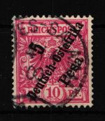 Deutsche Kolonien Deutsch-Ostafrika 8b gestempelt geprüft Jäschke BPP #HF799