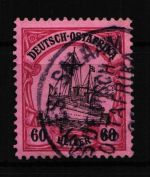 Deutsche Kolonien Deutsch-Ostafrika 29 gestempelt geprüft Jäschke BPP #HY057