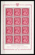 Polen 445-447 postfrisch Kleinbogen #HM085