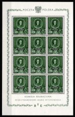 Polen 445-447 postfrisch Kleinbogen #HM085