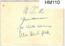 Motiv Reiten als Ganzsache Autographen von H.P. Winkler #HM110
