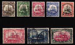 Deutsche Kolonien Deutsch-Südwestafrika 24-32 gestempelt teils geprüft #HY284