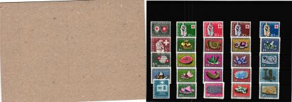 Schweiz Lot Pro Patria 1946-1963 postfrisch #HM338