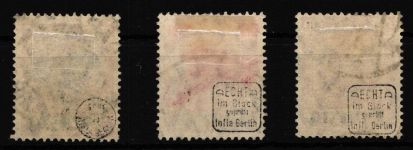 Danzig 50-52 gestempelt geprüft Infla Berlin #HW173