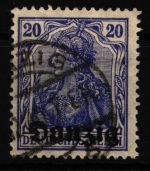 Danzig 4 gestempelt geprüft Infla Berlin #HW383