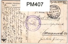 AK Deutschland Unsere Feldrauen Nr. 3 - Im Schützengraben Feldpost 1916 gebraucht #PM407