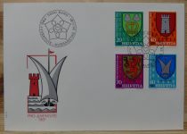 Schweiz Lot mit rund 65 FDC Ersttagsbriefen #IC500