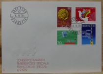 Schweiz Lot mit rund 65 FDC Ersttagsbriefen #IC500