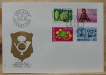Schweiz Lot mit rund 65 FDC Ersttagsbriefen #IC500