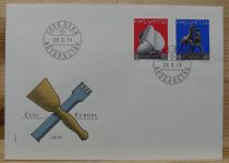Schweiz Lot mit rund 65 FDC Ersttagsbriefen #IC500